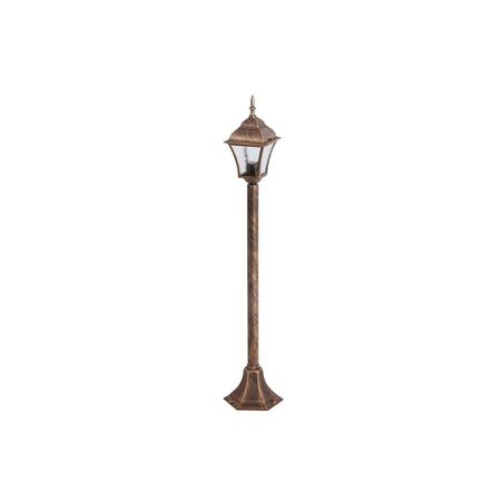 Lampa Ogrodowa Słupek Zewnętrzny Stojący E27 IP43 106cm Złoty Klasyczny Toscana Rabalux