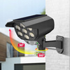 Lampa Solarna LED Atrapa Kamery Zewnętrzna Ogrodowa Czujnik Ruchu + Pilot