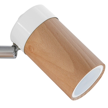 Lampa Ścienna Kinkiet BARON Biała 1xGU10 Milagro