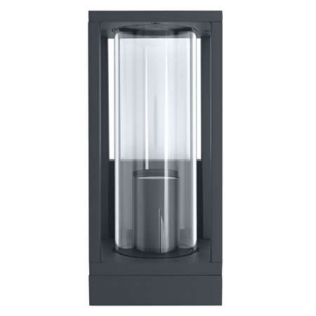 Lampa Ogrodowa Zewnętrzna Kinkiet Elewacyjny LED IP44 Szary Endura Ledvance