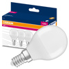 3x Żarówka LED P45 Kulka E14 4.9W = 40W 470lm 2700K Ciepła 200° VALUE CLASSIC Osram