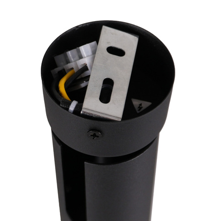 Oprawa Ścienno-Sufitowa Reflektor Punktowy GU10 Czarna Złota FADO Sanico Goldlux