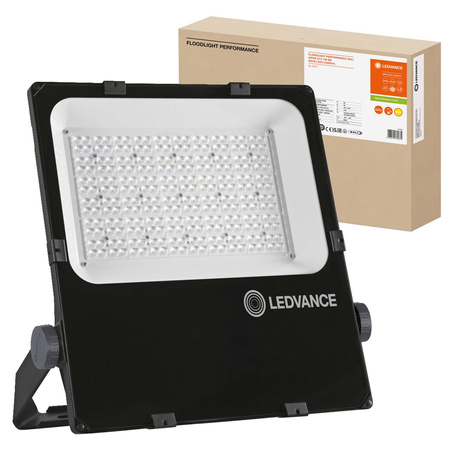 Naświetlacz LED Reflektor Zewnętrzny Lampa Ściemnialny 200W 24200lm 3000K IP66 Czarny Floodlight Ledvance