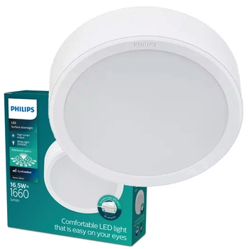 Panel LED Oprawa Natynkowa LED 16.5W 1200lm 3000K Biała Meson Philips