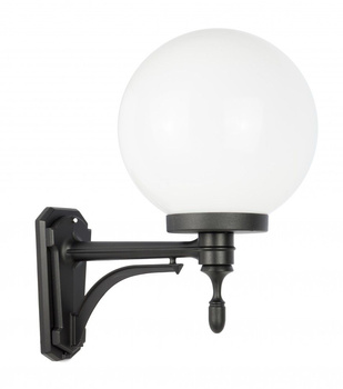 Lampa Ogrodowa Zewnętrzna Elewacyjna KINKIET LED Kule Classic K 3012/1/K 250 U E27 Su-Ma