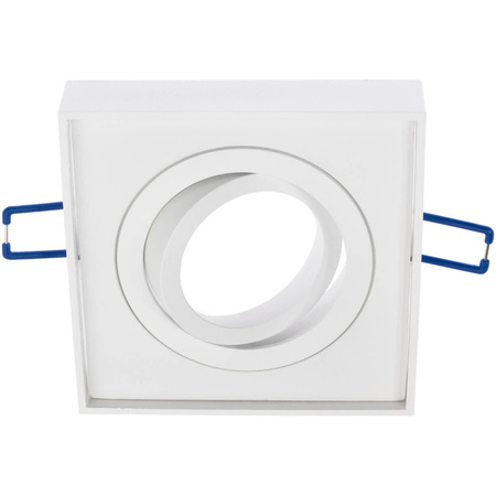 Oprawa Podtynkowa HALOGENOWA TUBA SPOT Ruchoma Midi GU10 Lumiled Kwadratowa Biała 20mm