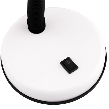 Lampka Biurkowa Stołowa Regulowana SARA Szkolna Nocna E27 Biała LUMILED