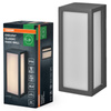 Kinkiet Ogrodowy Lampa Elewacyjna Zewnętrzna E27 Szary IP65 Endura Osram
