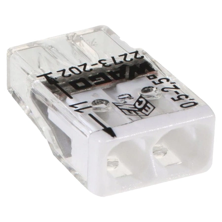 Szybkozłączki Złączki Instalacyjne Zestaw 100x 2273-202 na Drut 2x0,5-2,5mm