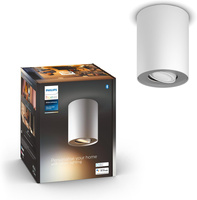 Lampa Sufitowa LED Oprawa Natynkowa TUBA SPOT 4.2W 400lm IP20 White Ambiance TW Biała Inteligentna SMART Zigbee Bluetooth Pillar Philips HUE