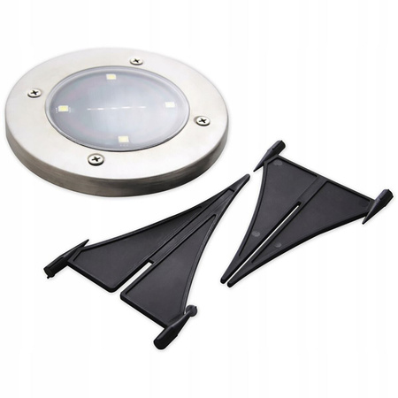 Zestaw 4x Lampka Ogrodowa 4x LED SOLARNA DOGRUNTOWA Wbijana IP54