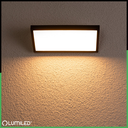 Lampa Ogrodowa Zewnętrzna Kinkiet Elewacyjny CCT 20W LED IP44 MAVIS LUMILED