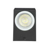 Lampa Ogrodowa Elewacyjna Kinkiet GU10 IP44 Jednostronny Kwadratowy Czarny VT-7651 V-TAC
