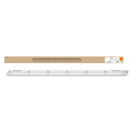 Lampa Oprawa Hermetyczna LED Pyłoszczelna 58W 8000lm 4000K Neutralna IP65 IK08 Szary Dampproof Ledvance