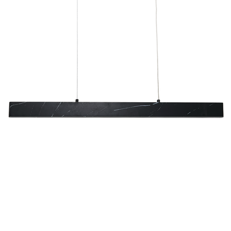 Lampa wisząca PIERCE 18W LED Minimal Czarny Marmur ML6473 Milagro Metal + Tworzywo sztuczne