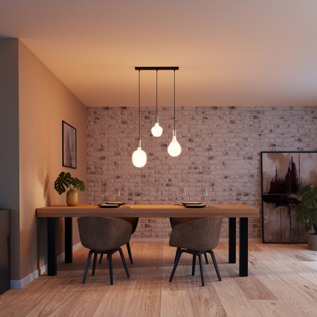 Żarówka LED Dekoracyjna G135Kula E27 7.3W = 60W 806lm 2700K Ciepła 320° Ściemnialna Vintage 1906 Osram