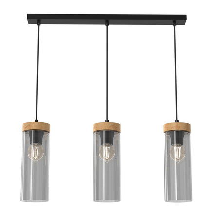 Lampa Wisząca Sufitowa ELICA 3xE27 Listwa Milagro