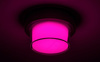 Lampa Ogrodowa Sufitowa Zewnętrzna Kinkiet Elewacyjny 10W 780lm 3000-6500K CCT RGB Ściemnialna IP54 Czarny Nowoczesny Durbe Rabalux