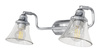 Kinkiet Ścienny Lampa LED Łazienkowa Punktowa E14 IP44 Chrom Klasyczny Antoine Rabalux