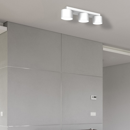 Lampa Sufitowa DIXIE Biała 3xGX53 Listwa Milagro
