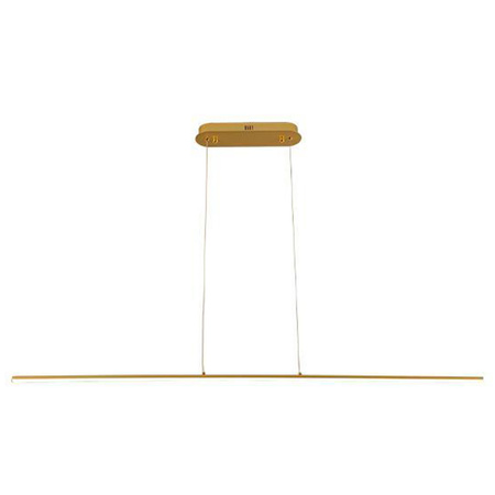 Lampa Sufitowa Oprawa Wisząca Zwis 20W 1800lm 4000K Neutralna Złota Kiki Masterled