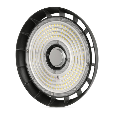Lampa Oprawa LED High-Bay 100W 16200lm 5000K Neutralny 90° IP65 IK07 mAh Wisząca Czarna VIDEX