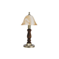 Lampa Stołowa Biurkowa Nocna E14 Brązowy Klasyczny Rustic 3 Rabalux