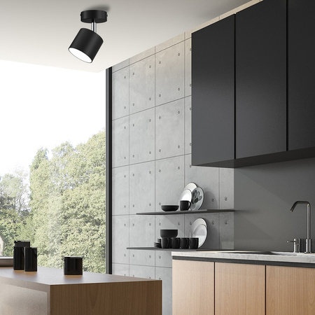 Lampa Ścienna Kinkiet DIXIE Czarna 1xGX53 Milagro