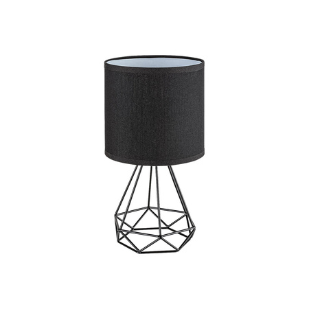 Lampa Stołowa Biurkowa Nocna E14 Czarny Industrialny Kinga 3016 Rabalux