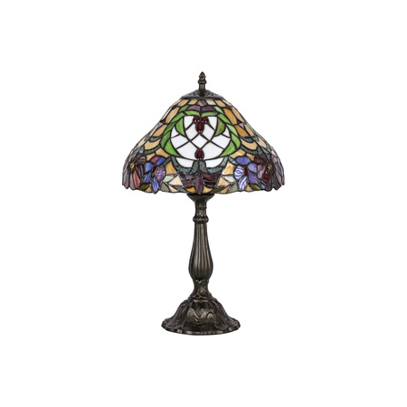 Lampa Stołowa Biurkowa Nocna E27 Brązowy Klasyczny Mirella 8090 Rabalux