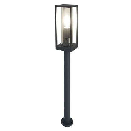 Lampa Ogrodowa Zewnętrzna Stojąca Słupek E27 80cm IP44 Szary Endura Ledvance