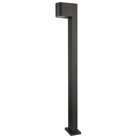 Lampa Ogrodowa Stojąca Słupek GU10 Czarna IP54 Boston Sanico Goldlux
