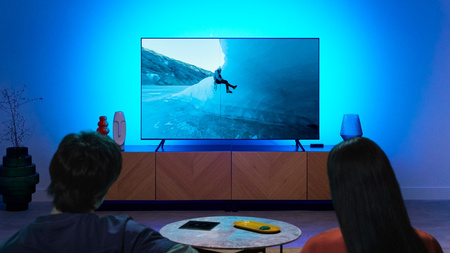 Inteligentna Taśma LED RGBIC do Monitora Telewizora TV 55"-65" z HDMI Sync Box Wi-Fi WiZ