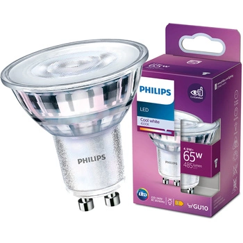 Żarówka LED GU10 4,9W = 65W 485lm 4000K Neutralna 36° reflektor punktowy PHILIPS