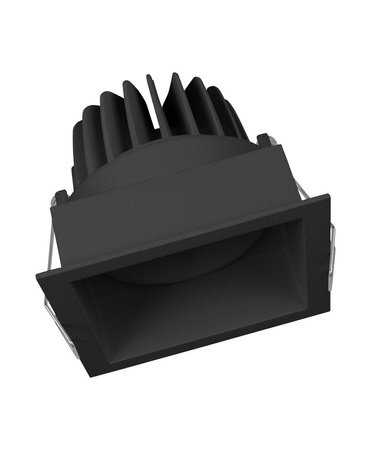 Panel LED Oprawa Podtynkowa Punktowa 8W 650lm CCT Oczko Spot Czarny Darklight Ledvance