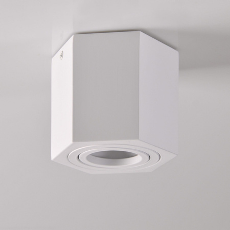 Oprawa natynkowa sufitowa Hexagon GU10 LED ruchoma SPOT biała