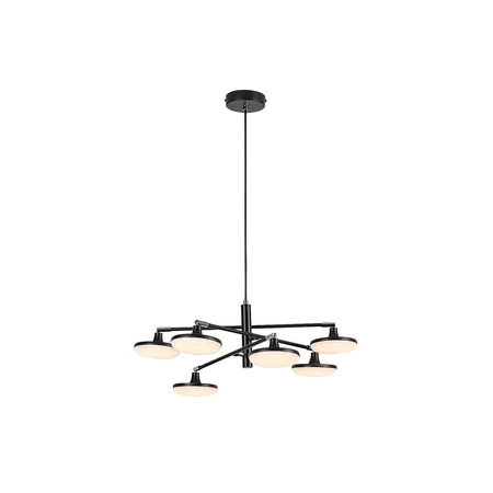 Lampa Wisząca Sufitowa LED 24W 3000K Czarny Nowoczesny Madi Rabalux