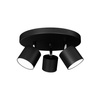Lampa Sufitowa DIXIE Czarna 3xGX53 Ruchoma Milagro