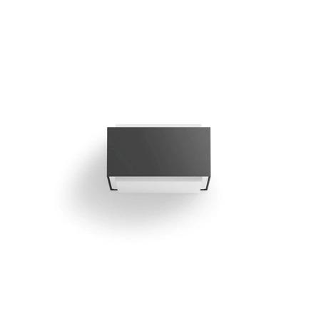 Kinkiet Ogrodowy Lampa Elewacyjna Zewnętrzna E27 IP44 Antracyt Hedgehog Philips