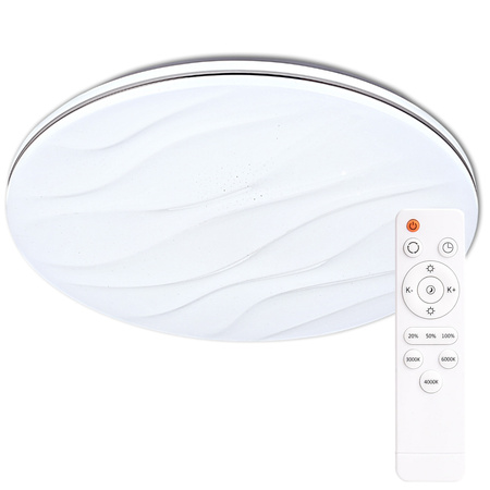 Plafoniera LED Oprawa Sufitowa Desert II 72W CCT 8000lm 48cm GOLDLUX (Polux) + pilot