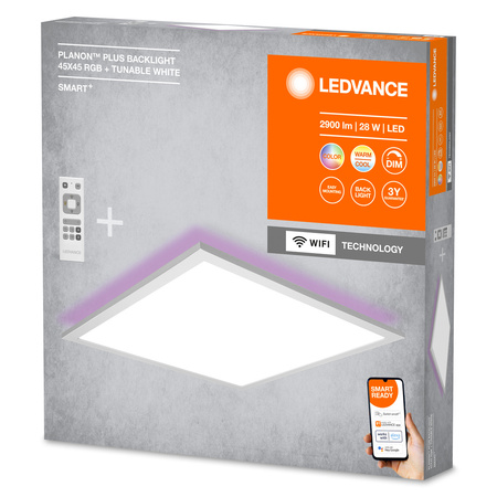 Panel LED 28W RGB CCT SMART+ WiFi PLANON 450X450 LEDVANCE