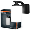 Kinkiet Ogrodowy Lampa Elewacyjna Zewnętrzna E27 Czarny IP43 Endura Osram