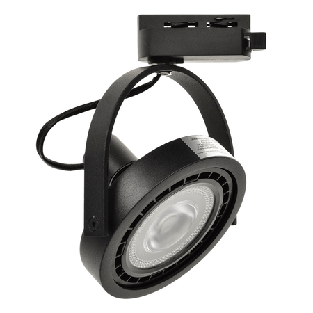 Zestaw Szyna Oświetleniowa Szynoprzewód 1,5m + 3x Reflektor Szynowy AR111-GU10 Czarny Lugar Milagro