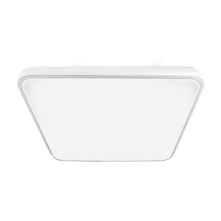 Plafon LED Lampa Sufitowa Natynkowa Biały kwadratowy FABIO 23W 37 cm 4000K Milagro