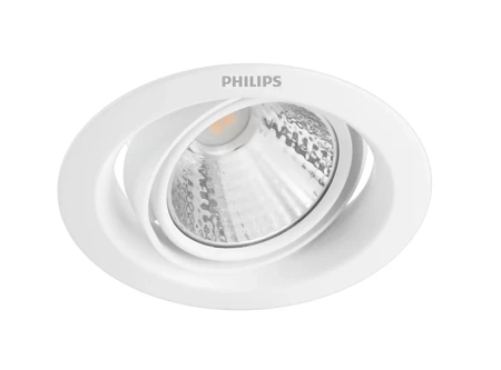Oprawa Podtynkowa Wpuszczana LED 3W 210lm 4000K SceneSwitch Biała Pomeron Philips