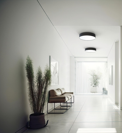 Plafon Lampa Sufitowa Oprawa Natynkowa LED 20W 2200lm 4000K Neutralna Czarna ARENA LED 10176 Nowodvorski