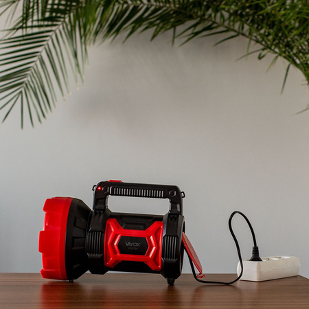 Latarka Akumulatorowa LED Szperacz Ręczna Mocna 10W 400lm VA0124 VAYOX