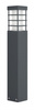 Lampa Ogrodowa Zewnętrzna Stojąca SŁUPEK RADO II 2 DGL E27 50cm Su-Ma