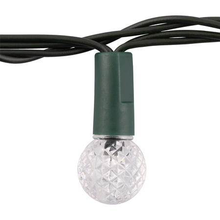 Kurtyna Świetlna Lampki Świąteczne CHERRY BALL 200LED Zimny Biały 3+16m