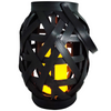 Lampa Solarna LED Latarenka Ogrodowa Wisząca Lampion Płomień Świeca IP44